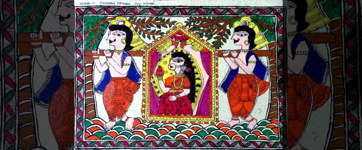 best design in madhubani painting